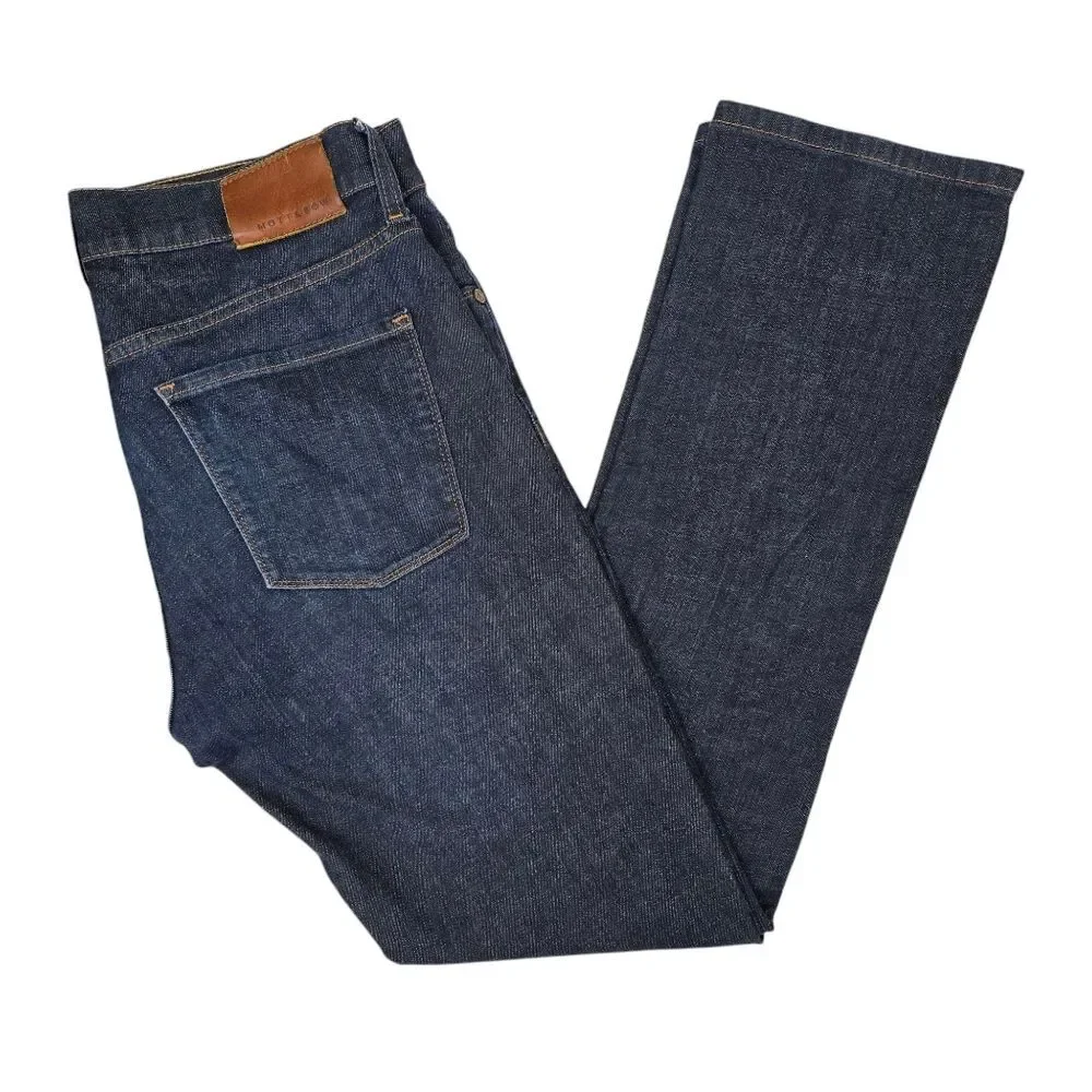 Mott & Bow Dark Wash Slim Fit 5 Pocket Style Denim Jeans 31x32